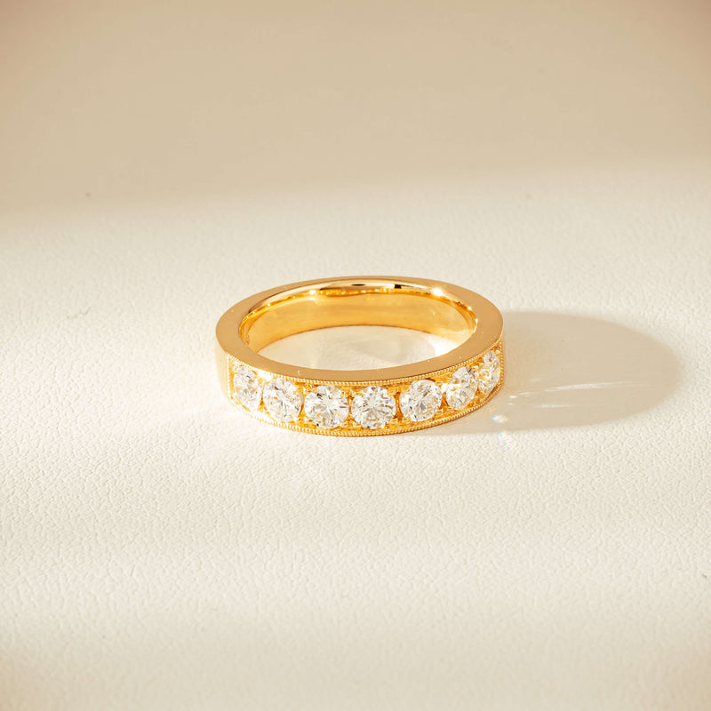 18ct Yellow Gold 1.00ct Diamond Orion Ring - Ring - Walker & Hall