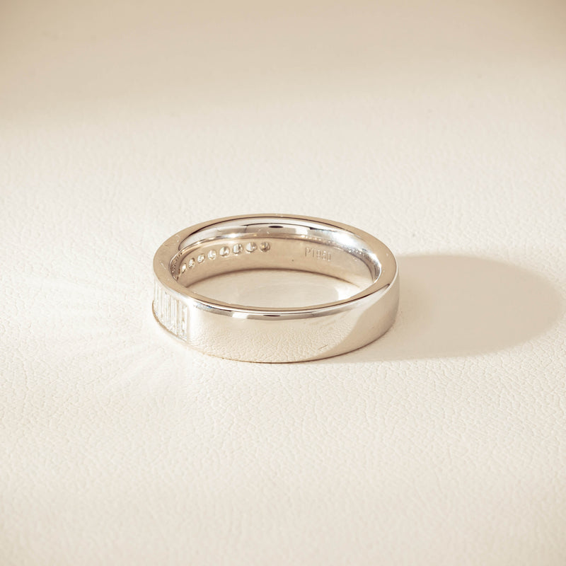 Platinum .92ct Diamond Channel-Set Band - Ring - Walker & Hall