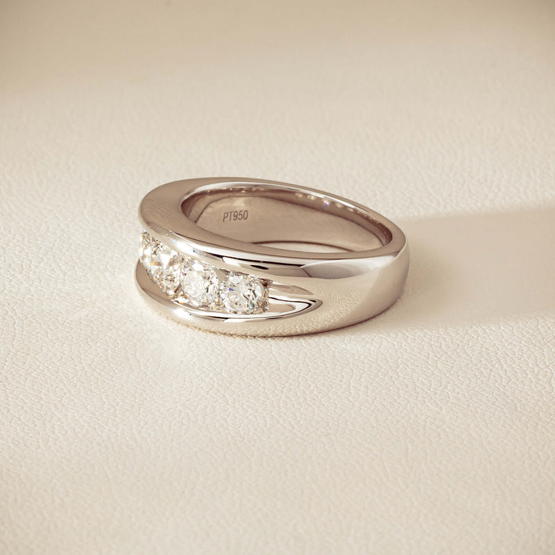 Platinum 1.25ct Diamond Eugenie Ring - Ring - Walker & Hall