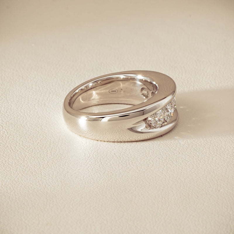 Platinum 1.25ct Diamond Eugenie Ring - Ring - Walker & Hall
