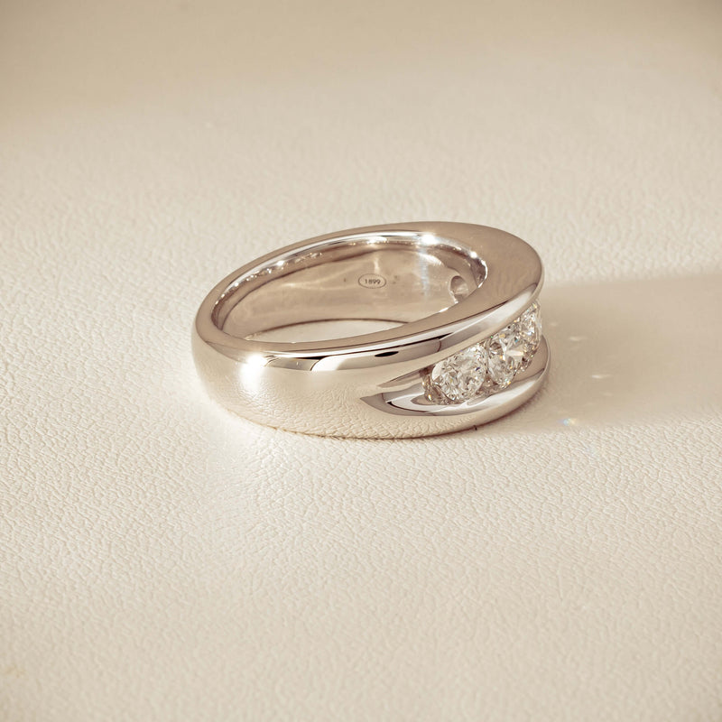 Platinum 1.25ct Diamond Eugenie Ring - Ring - Walker & Hall