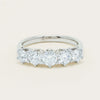 Deja Vu 18ct White Gold 1.90ct Five-Stone Diamond Ring - Ring - Walker & Hall