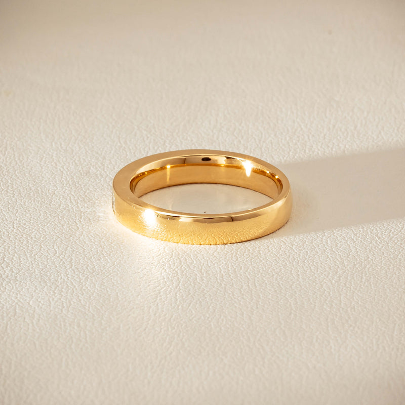 Deja Vu 18ct Yellow Gold .70ct Diamond Channel-Set Ring - Ring - Walker & Hall