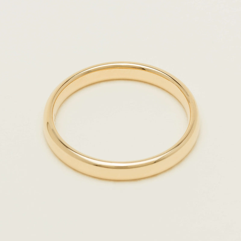 18ct Yellow Gold 2.5mm Band - Ring - Walker & Hall