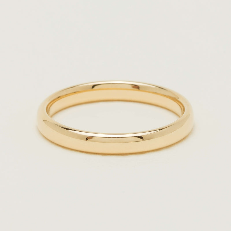 18ct Yellow Gold 2.5mm Band - Ring - Walker & Hall