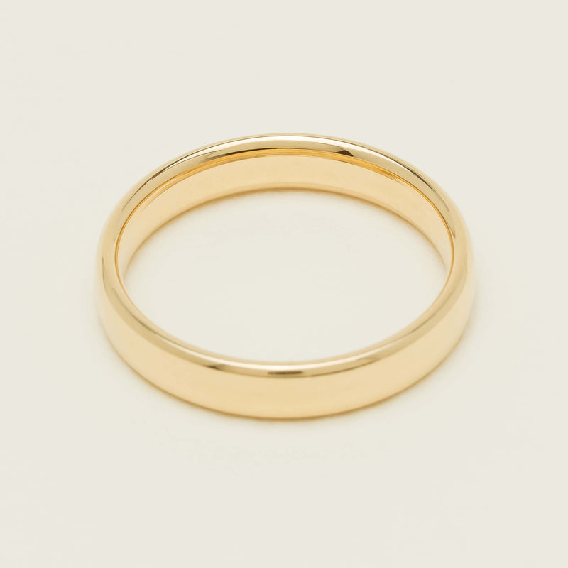 18ct Yellow Gold 3.5mm Band - Ring - Walker & Hall