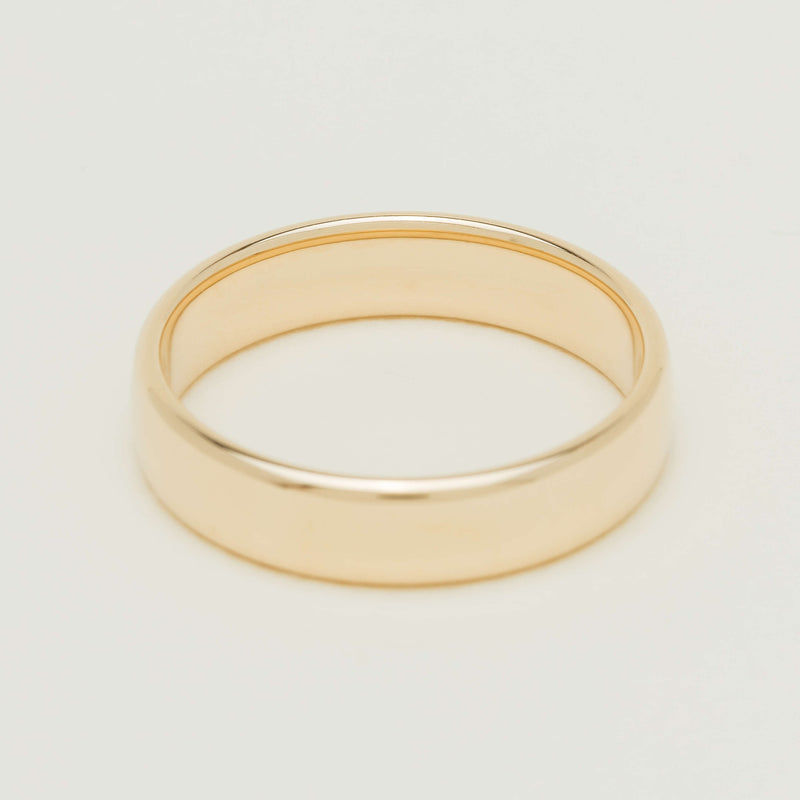 9ct Yellow Gold 5mm Band - Ring - Walker & Hall
