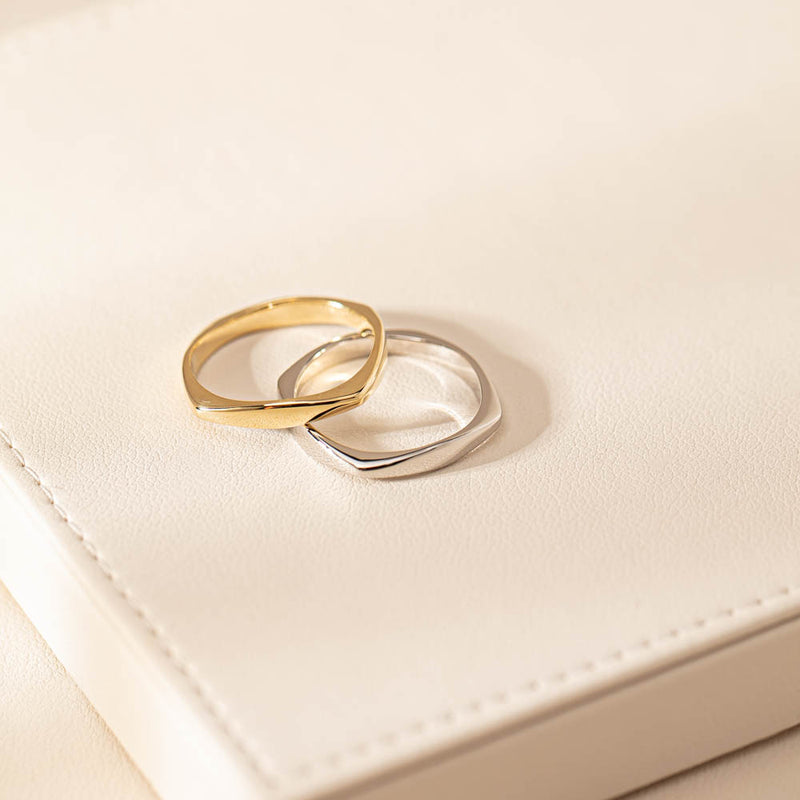 Sterling Silver Eos Ring-Ring-Walker & Hall