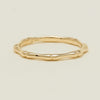 9ct Yellow Gold Kyoto Band - Ring - Walker & Hall