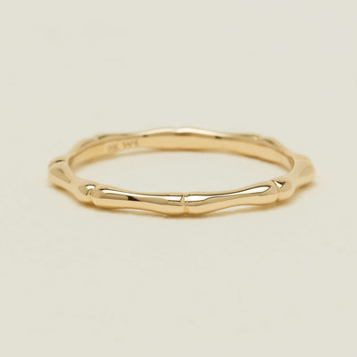 9ct Yellow Gold Kyoto Band - Ring - Walker & Hall