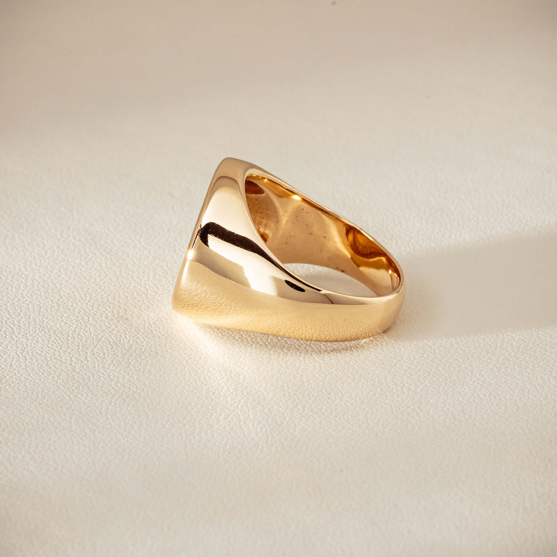 Deja Vu 9ct Ring with 24ct Australian Kangaroo Coin - Ring - Walker & Hall