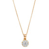 Deja Vu 16ct Rose Gold .56ct Diamond Pendant-Necklace-Walker & Hall