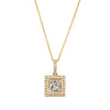 18ct Yellow Gold 1.52ct Reclaimed Diamond Pendant-Necklace-Walker & Hall