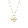 18ct Yellow Gold Polaris Star Necklace-Necklace-Walker & Hall