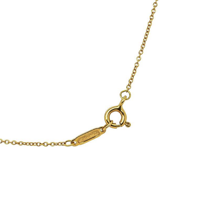 Deja Vu 18ct Yellow Gold .60ct Diamond Heart Pendant - Necklace - Walker & Hall