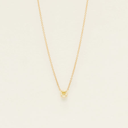 18ct Yellow Gold .70ct Fancy Diamond Octavia Pendant - Necklace - Walker & Hall