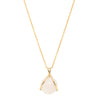 9ct Yellow Gold Rose Quartz - Of Feelings Mindfulness Pendant-Necklace-Walker & Hall