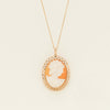 Deja Vu 9ct Rose Gold Cameo Pendant - Necklace - Walker & Hall