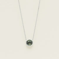18ct White Gold 2.37ct Green Sapphire Natalia Pendant