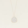 Sterling Silver Saint Christopher Pendant with Cable Chain - Necklace - Walker & Hall