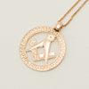 Deja Vu 9ct Rose Gold Masonic Pendant With Chain - Necklace - Walker & Hall