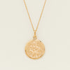 Deja Vu 9ct Rose Gold St Christopher Pendant - Necklace - Walker & Hall