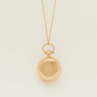 Deja Vu Rolled Gold Sovereign Case Pendant - Necklace - Walker & Hall