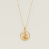 Deja Vu 9ct Yellow Gold Shamrock Pendant with Chain