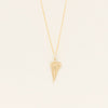 9ct Yellow Gold New Zealand Fern Pendant - Necklace - Walker & Hall