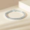 18ct White Gold 5.47ct Emerald-Cut Diamond Tennis Bracelet - Bracelet - Walker & Hall