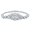 Deja Vu Platinum 6.34ct Diamond Cluster Bracelet - Bracelet - Walker & Hall