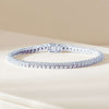 18ct White Gold 5.18ct Diamond Marilyn Bracelet - Bracelet - Walker & Hall
