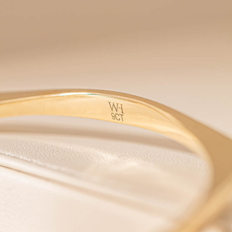 9ct Yellow Gold Eos Bangle-Bracelet-Walker & Hall