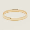 9ct Yellow Gold 8mm Bangle - Bracelet - Walker & Hall