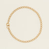 Deja Vu 9ct Yellow Gold Curb Link Bracelet 18cm - Bracelet - Walker & Hall