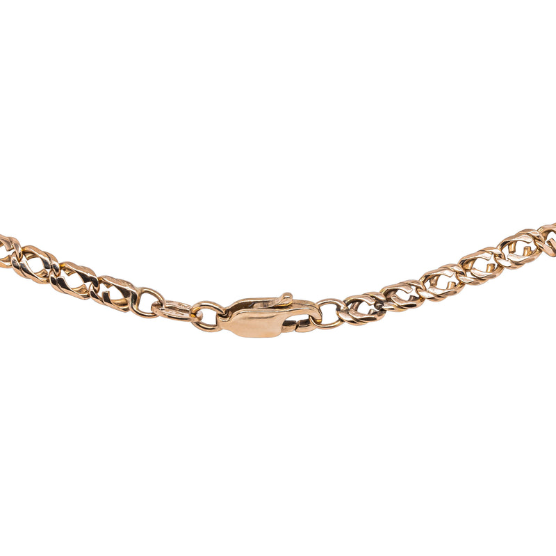 Deja Vu 9ct Yellow Gold Fancy Link Bracelet - Bracelet - Walker & Hall
