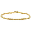 Deja Vu 18ct Yellow Gold Double Link Bracelet - Bracelet - Walker & Hall