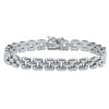 Deja Vu 9ct White Gold Gate Link Bracelet - Bracelet - Walker & Hall