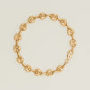 Deja Vu 9ct Yellow Gold Hollow Anchor Chain Bracelet - Bracelet - Walker & Hall