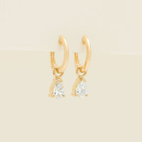 18ct Yellow Gold .60ct Reclaimed Diamond Cosy Earrings
