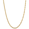 Deja Vu 8ct Yellow Gold Twisted Link Chain-Necklace-Walker & Hall