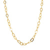 9ct Yellow Gold Oval Link Chain-Necklace-Walker & Hall
