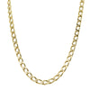 Deja Vu 9ct Yellow Gold Curb Link Necklace-Necklace-Walker & Hall