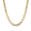 Deja Vu 9ct Yellow Gold Curb Link Necklace-Necklace-Walker & Hall