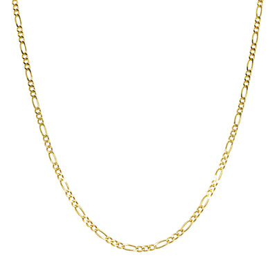 9ct Yellow Gold Fine Figaro Link Chain - Necklace - Walker & Hall