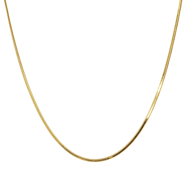 18ct Yellow Gold Fine Cleo Necklace - Necklace - Walker & Hall