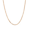 Deja Vu 9ct Rose Gold Box Link Chain Necklace 41cm - Necklace - Walker & Hall