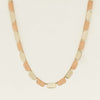 Vintage 8ct Yellow & Rose Gold Fringe Necklace