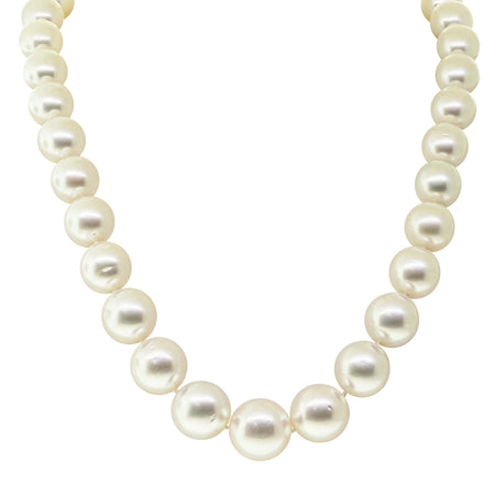 9ct White Gold South Sea Pearl Strand-Necklace-Walker & Hall