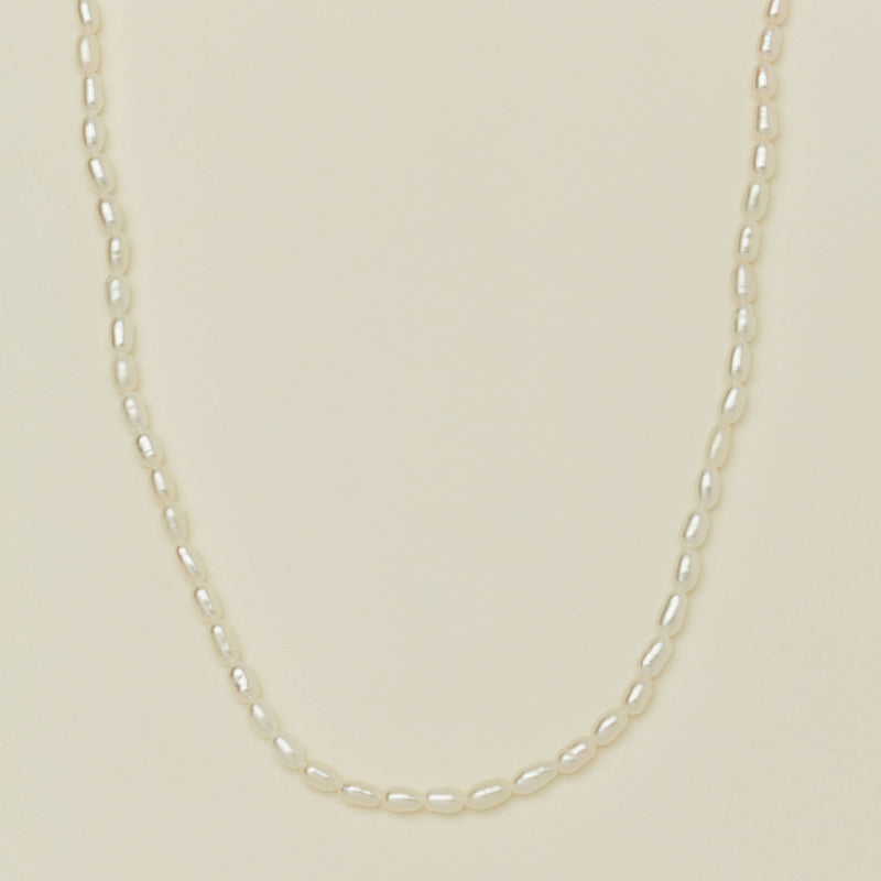 Baby Baroque Pearl Necklace - Sterling Silver - Necklace - Walker & Hall